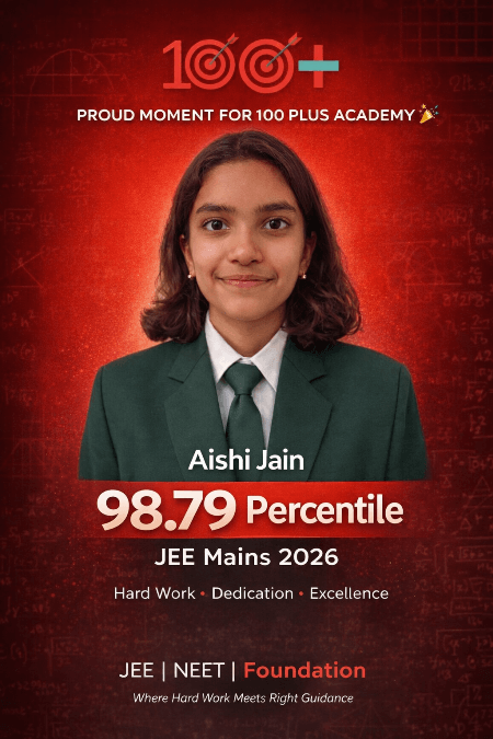 Aishi Jain - 98.79 Percentile JEE Mains 2026 - IIT JEE Coaching Unnao